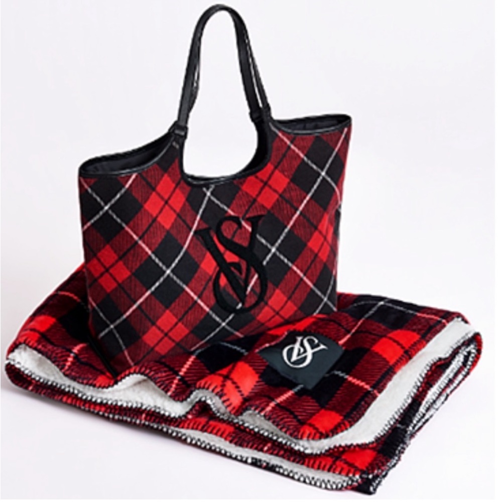 NWT Victoria’s Secret Totes Bag & Blankets